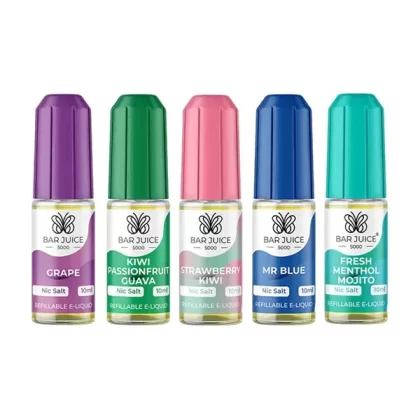 Bar Juice 5000 10 mg Nic Salt E-Liquid 10 ml – 32 Geschmacksrichtungen