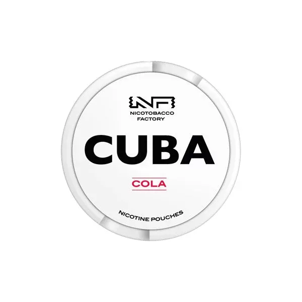 CUBA White Nicotine Pouches Cola