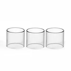 3PCS Replacement Straight Fat Glass Tube for Smok TFV16 Lite Tank