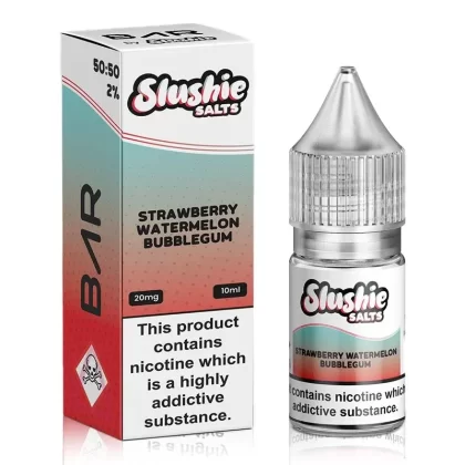 Strawberry Watermelon Bubblegum Bar By Slushie Salt 10ml