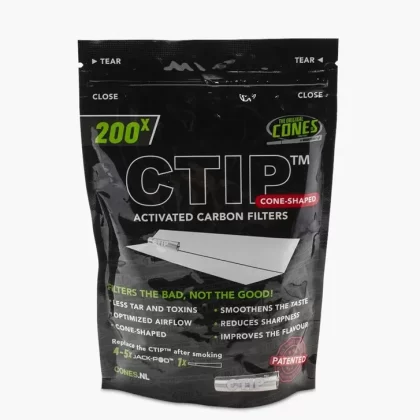 CTIP | Activated Carbon Pellet Filters | 26mm – Aluminum – 200 Count