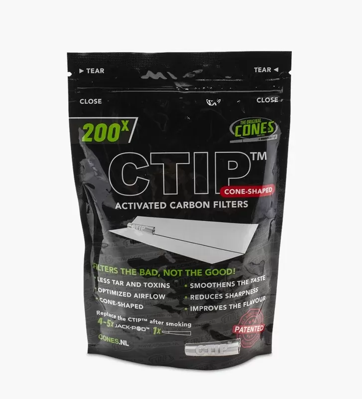 CTIP | Activated Carbon Pellet Filters | 26mm – Aluminum – 200 Count