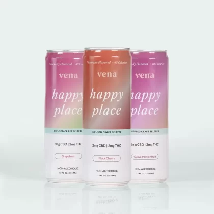 Vena CBD Gift: Happy Place Seltzers | Variety Pack