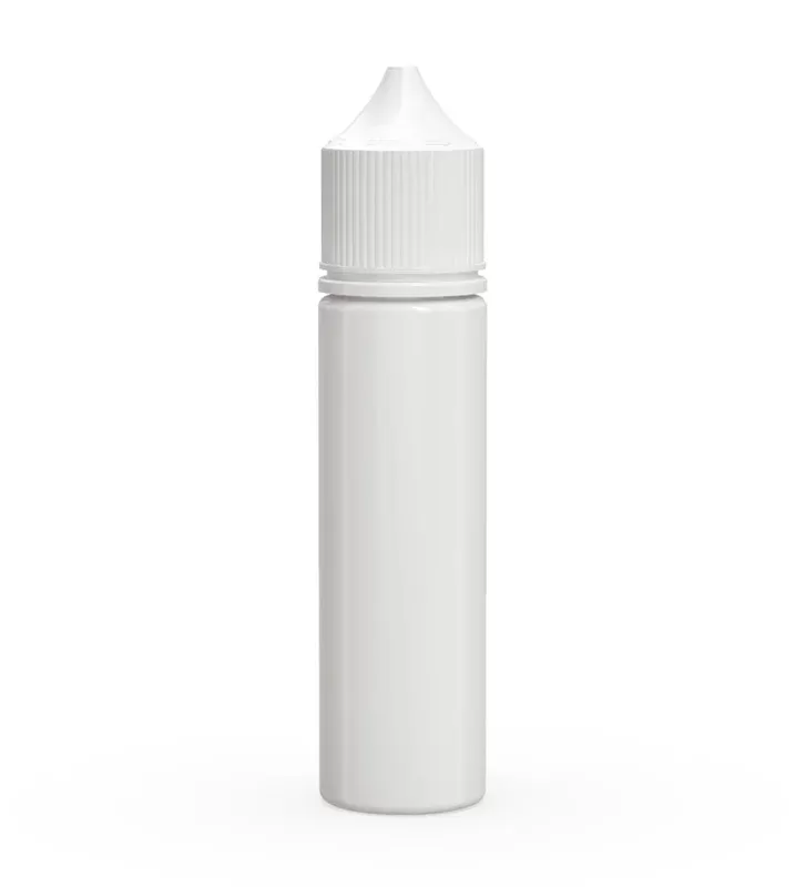 CHUBBY GORILLA | Child Resistant Unicorn V3 PET Dropper Bottles White