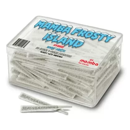 Honey Mintz Mamba Frosty Island Glazed With Diamonds Pre-Rolls 50ct 1G
