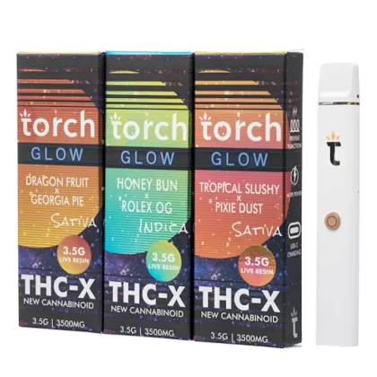 Torch Glow THC-X Vaporizer – 3500mg
