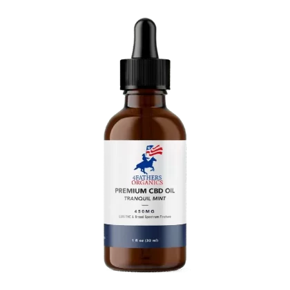 Tranquil Mint Organic Broad Spectrum CBD Tincture