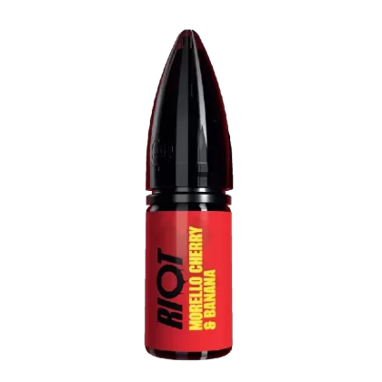 Riot X Nic Salt E-Liquid Morello Cherry & Banana
