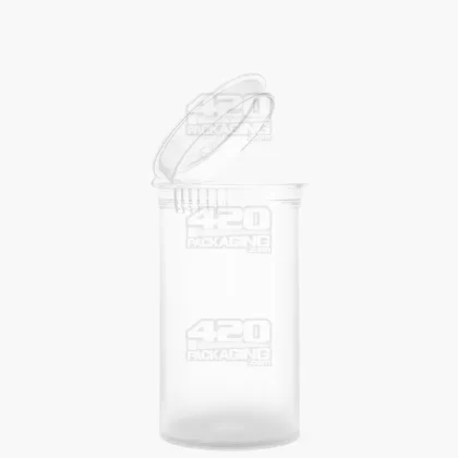 Child Resistant & Sustainable | 100% Biodegradable Clear Pop Bottles