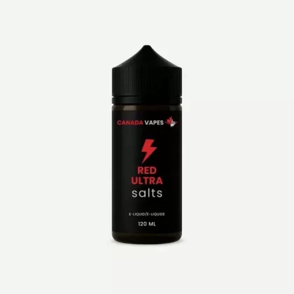 Red Ultra Nic Salts E-Liquid | Canada Vapes | Nic Salts Sweet Flavours