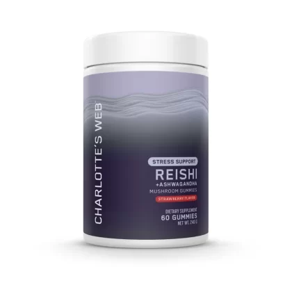 Charlotte’s Web Stress Support with Reishi & Ashwagandha Mushroom