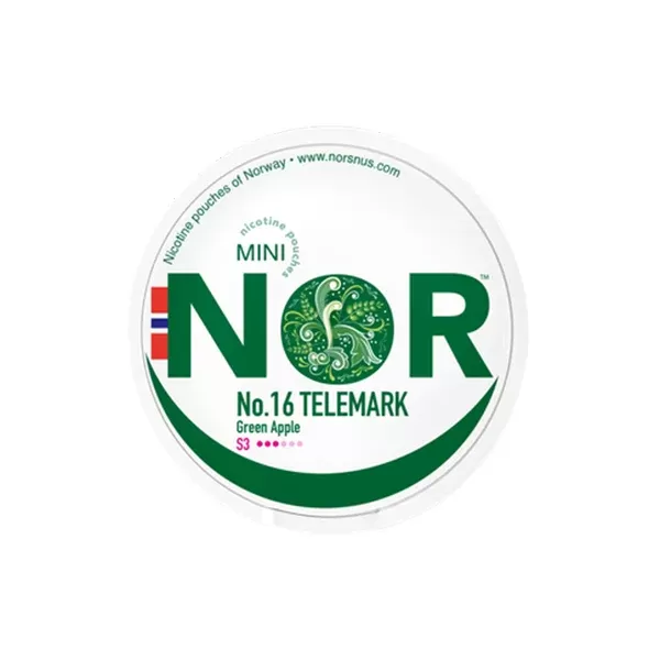 12 mg NOR Mini tabakfreie Nikotinbeutel – 20 diskrete Beutel