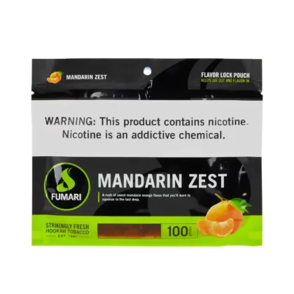 Fumari Hookah Tobacco Mandarin Zest