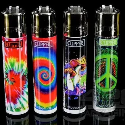 Clipper Lighter Trippy Design 48/Box