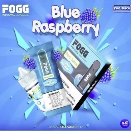 FOGG Pod Device Disposable – Blue Raspberry