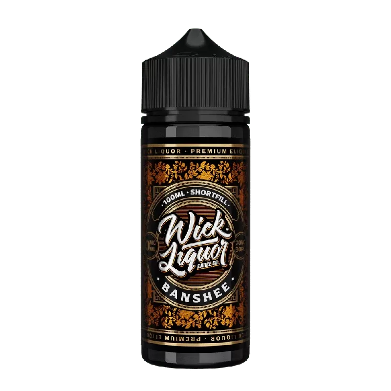 Wick Liquor 100ml E-Liquid Shortfill Banshee