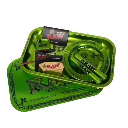 RAW 20th Anniversary Emerald Set