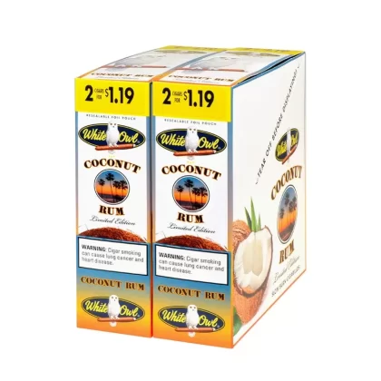 White Owl Coconut Rum Cigarillos