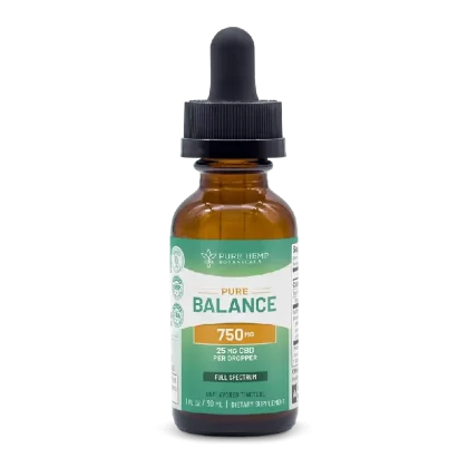 750mg Maintenance Pure Balance Full Spectrum CBD Tinctures by Pure