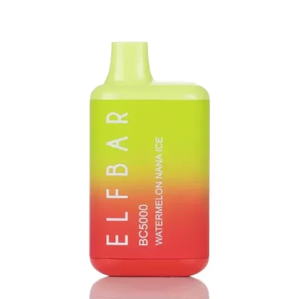 ELF BAR BC5000 5000 Puffs Disposable Vape 13ML Watermelon Nana Ice