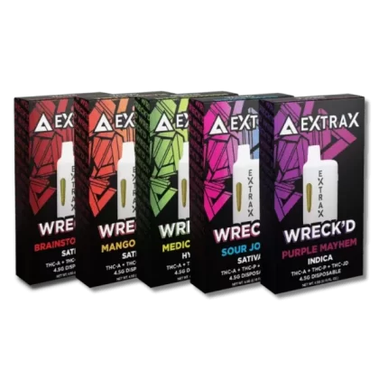 Delta Extrax THCA + THCP 4.5G Disposable | Wreck’d Series