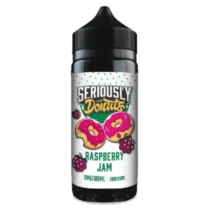 Doozy Seriously Donuts 100ml E-Liquid Shortfill Raspberry Jam