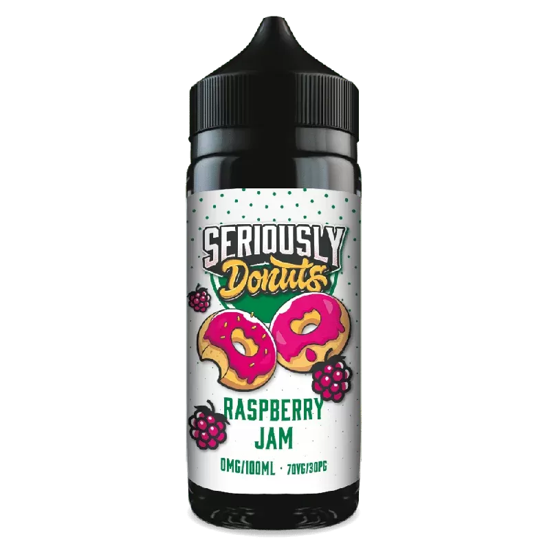 Doozy Seriously Donuts 100ml E-Liquid Shortfill Raspberry Jam