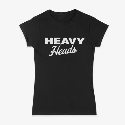Women’s Stacked Tee (Black)