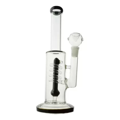 Colored Center Tube Spiral Bong – 10 inches