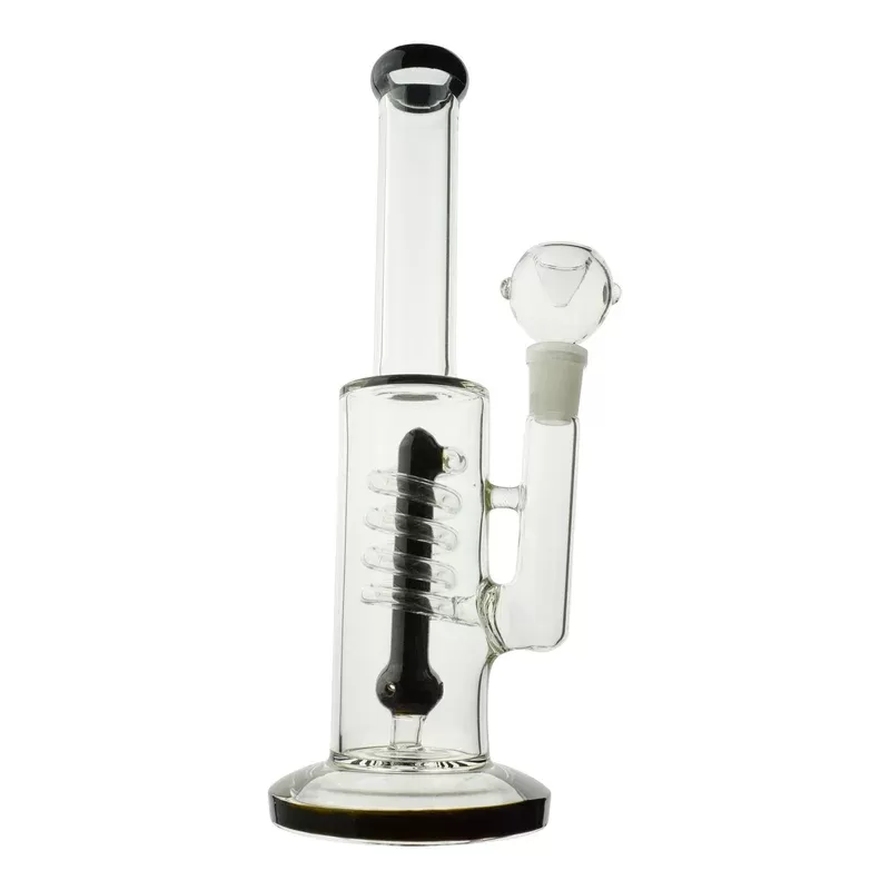 Colored Center Tube Spiral Bong – 10 inches