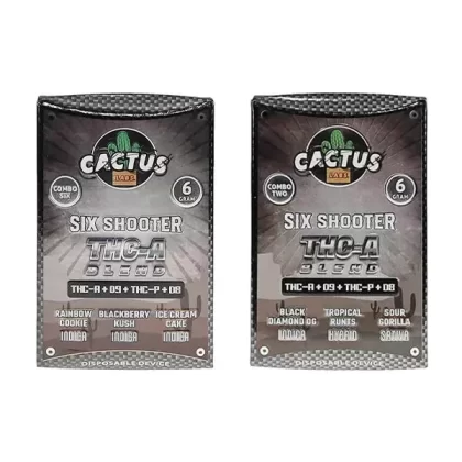 Cactus Six Shooter THC-A Blend THC-A+D9+THC-P+D8