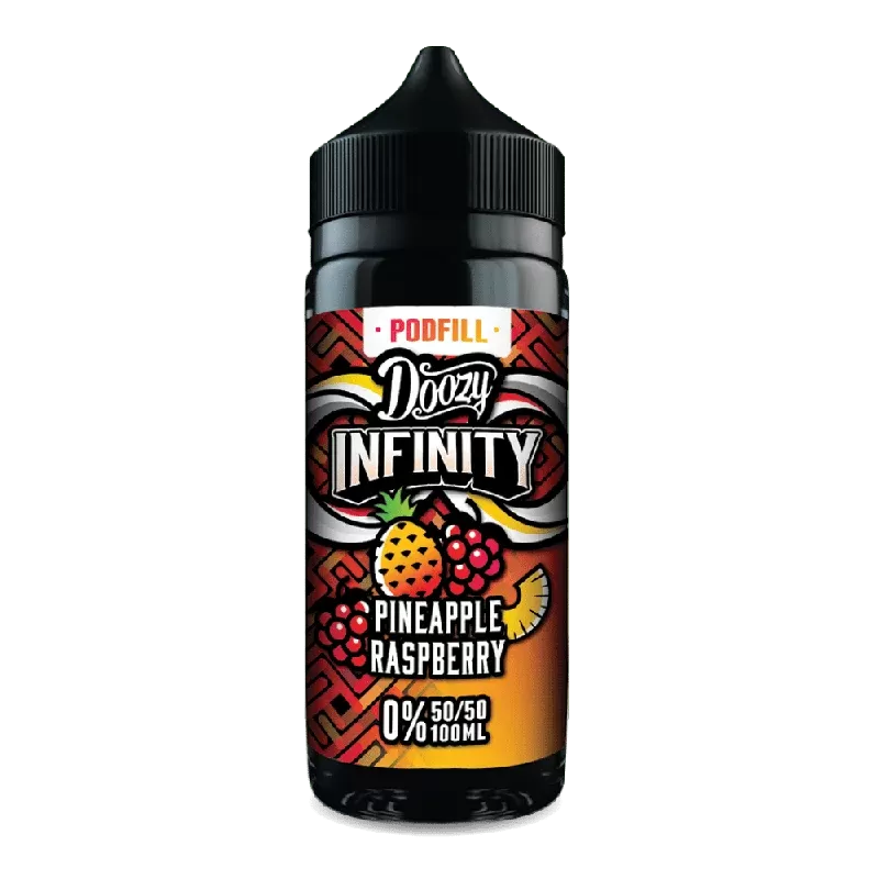 Doozy Infinity 100ml Shortfill E-Liquid 50VG Pineapple Raspberry