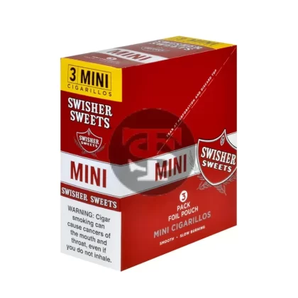 Swisher Sweets Mini Cigarillos Regular 15 Pouches of 3