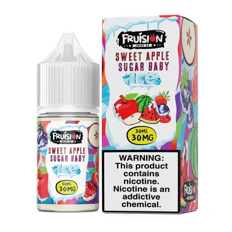 30ML | Iced Sweet Apple Sugar Baby by Fruision Salts