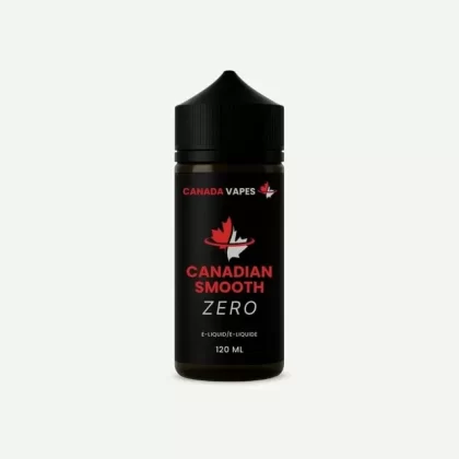Canadian Smooth Zero E-Liquid | Vape Juice | Canada Vapes