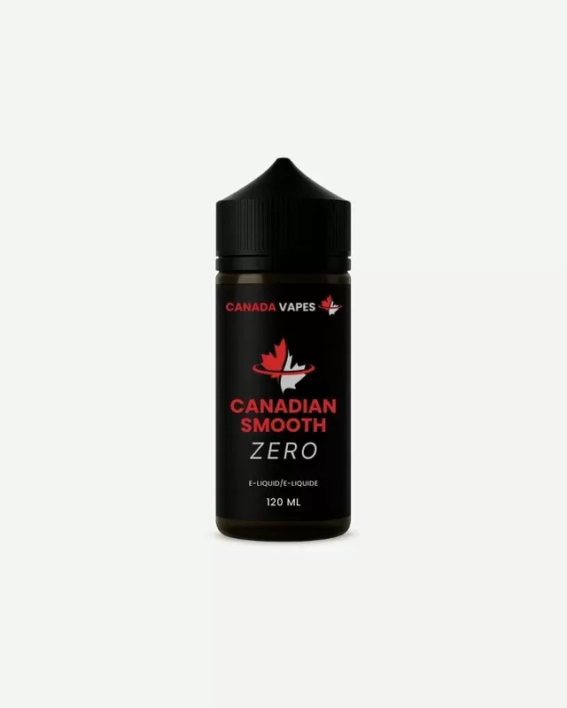 Canadian Smooth Zero E-Liquid | Vape Juice | Canada Vapes