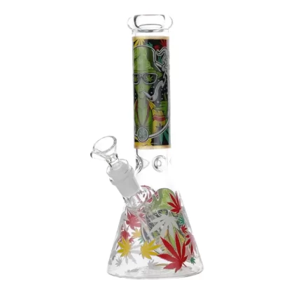 GITD Space Tripper Bong – 10in