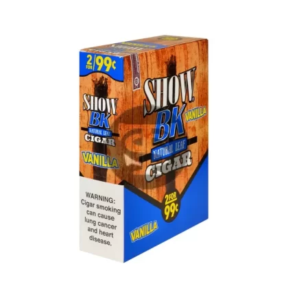 Show BK Cigarillos 2 For 99 Cent Pre Priced 15 Packs of 2 Cigars
