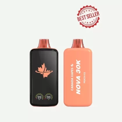 CV NOVA 30K – Peach Ice | Available All Provinces & Territories