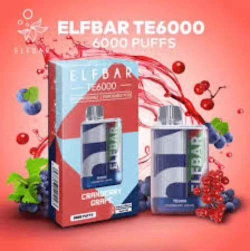 Elfbar TE 6000 Puffs Disposable Device