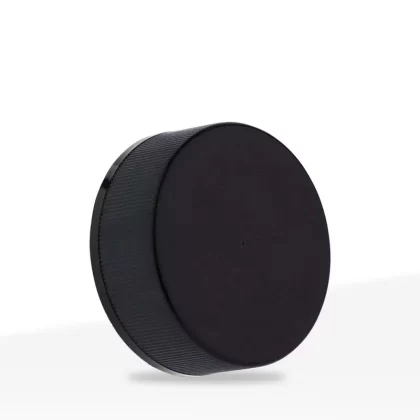 Child Resistant Plastic Caps | Ribbed Gloss w/ Foam Liner