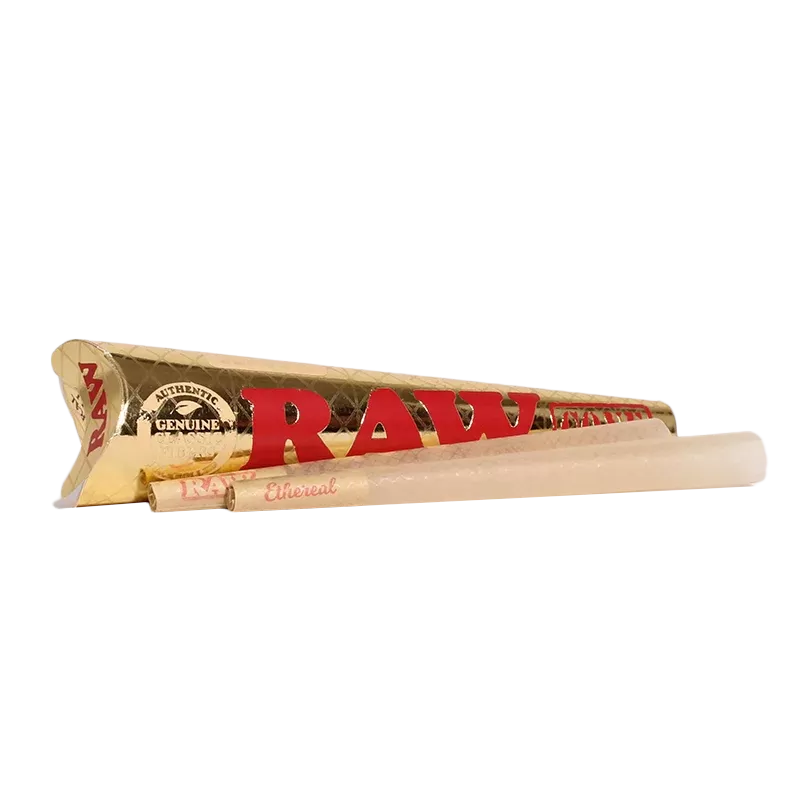 Raw Ethereal Classic Backrolled Cones 1 1/4 6pk