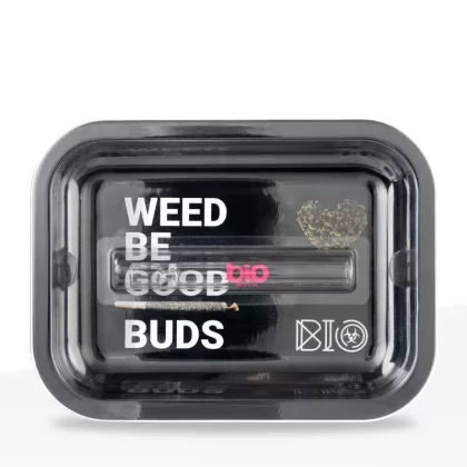 Biohazard Inc | Rolling Tray + BIOSTIX Bundle | Style 1 – Weed Be Good