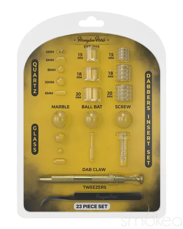 Honeybee Herb Dab Insert Accessory Set