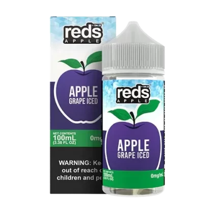 100ML | Iced Apple Grape by 7Daze Reds Apple