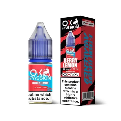 Berry Lemon 10ml Nic Salt By Ox Passion