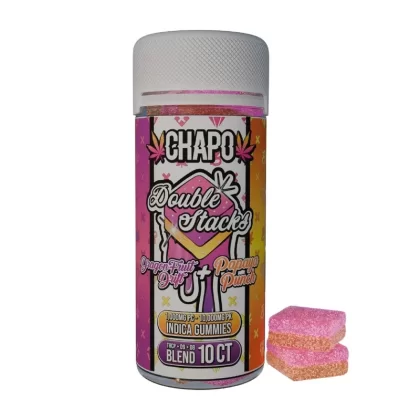 Chapo Double Stacks THC-P Gummy Jar – 10,000mg