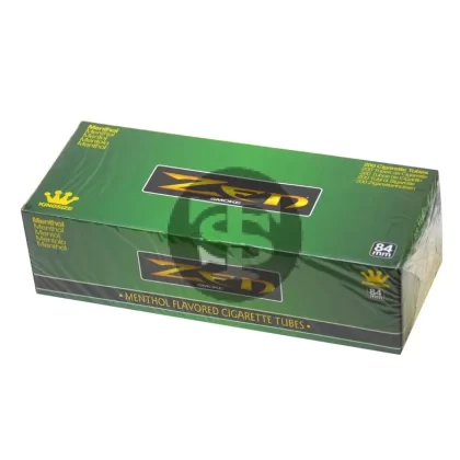 Zen Filter Tubes King Size Menthol 1 Carton of 200
