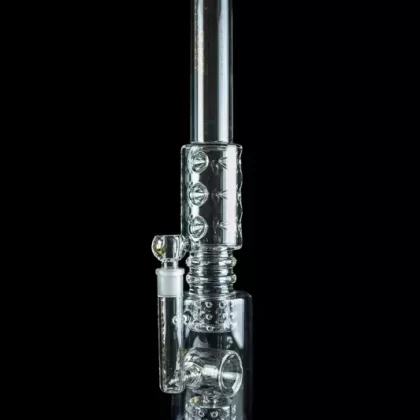 Tsunami 22″ Tall Double Drum Donut Tube Bong