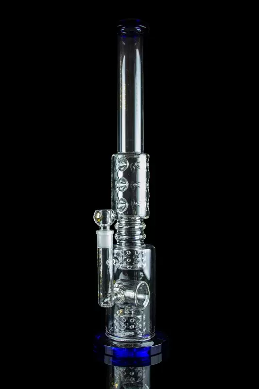 Tsunami 22″ Tall Double Drum Donut Tube Bong